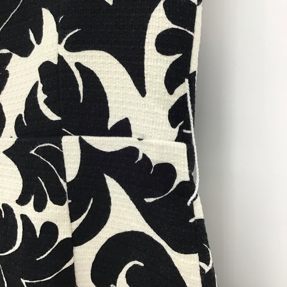 ECTERA Classic Sleeveless Sheath Dress Black/White Career Business Size 4 - Picture 5 of 9